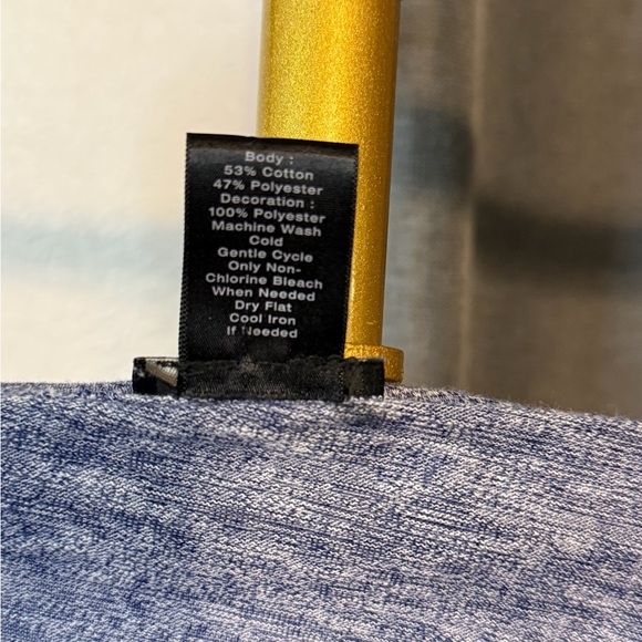 💙 Ann Taylor Whisper Luxe Cascading Duster Cardigan – Marled Blue/Gray – EUC 💙B3 - Picture 6 of 6